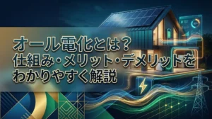 オール電化とは？仕組み・メリット・デメリットをわかりやすく解説
