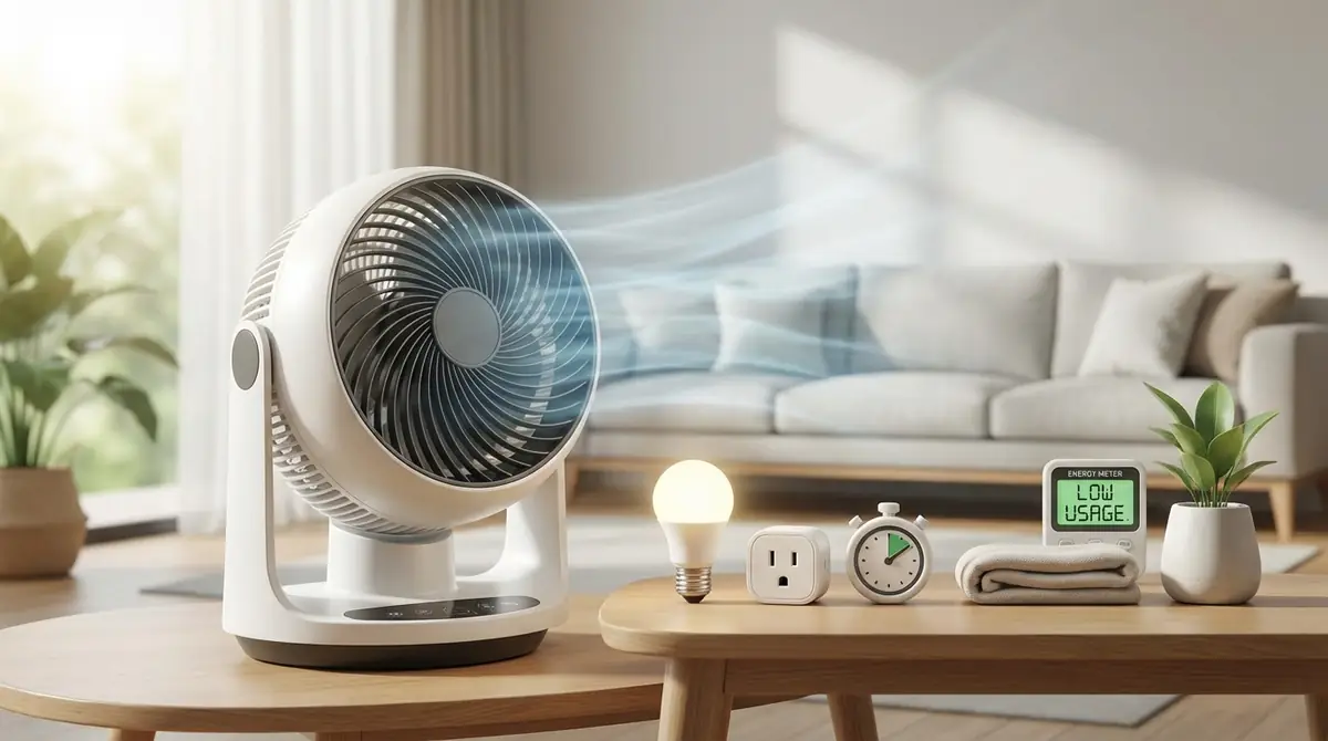 サーキュレーターの電気代をさらに抑える5つのコツ