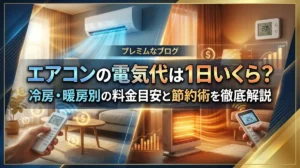 エアコンの電気代は1日いくら？冷房・暖房別の料金目安と節約術を徹底解説