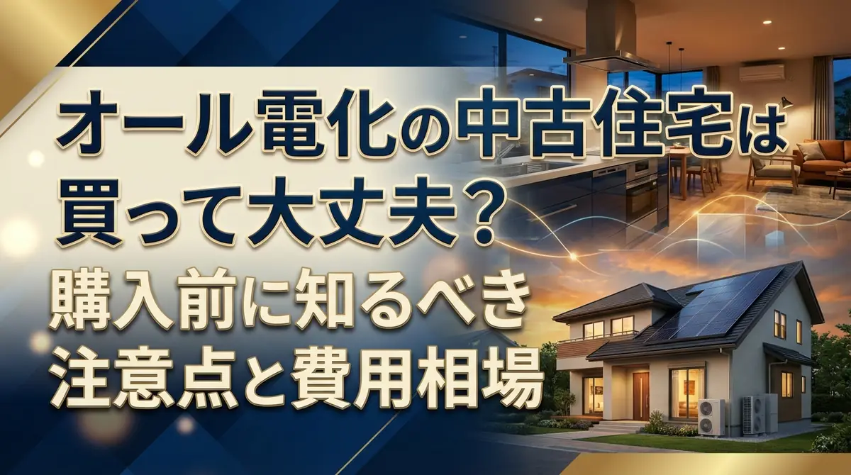 オール電化の中古住宅は買って大丈夫?購入前に知るべき注意点と費用相場