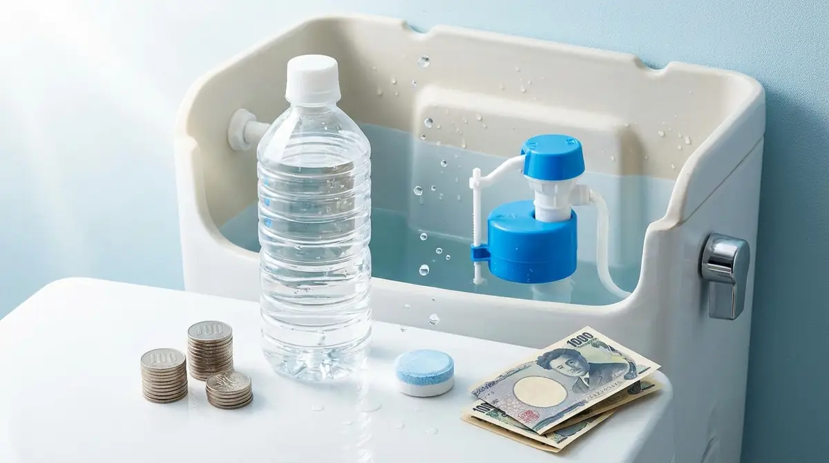 【1,000円以下】節水グッズでトイレの水道代を節約する方法